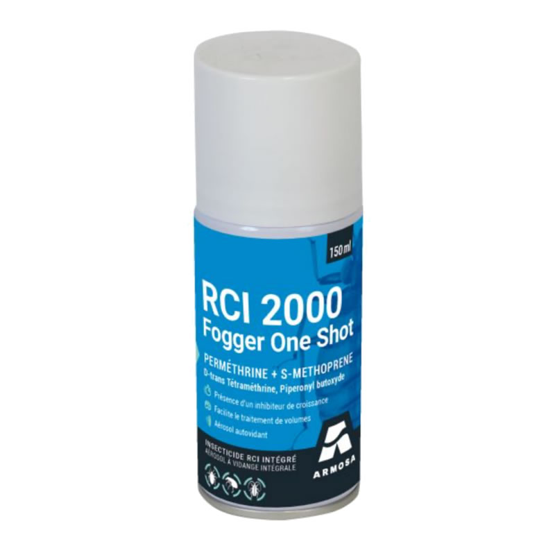 Aérosol fumigène RCI 2000 Fogger, insecticide fumigène contre punaise de lit, puce
